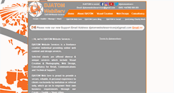 Desktop Screenshot of djatom.co.uk